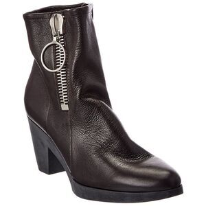 Arche Divkaa Leather Boot, Black